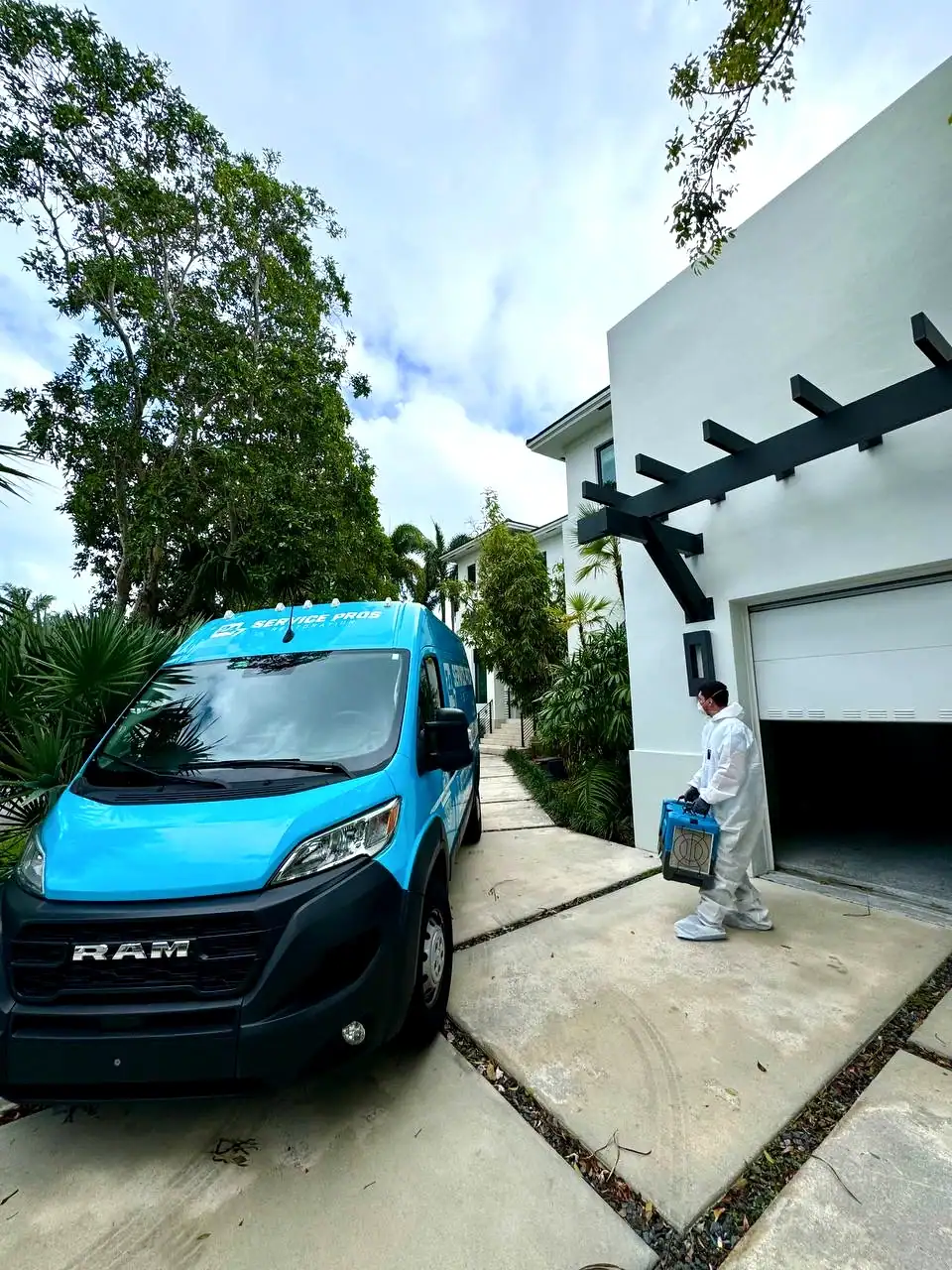 24/7 Service Pros service vehicle ready for emergency calls in Coral Springs, FL