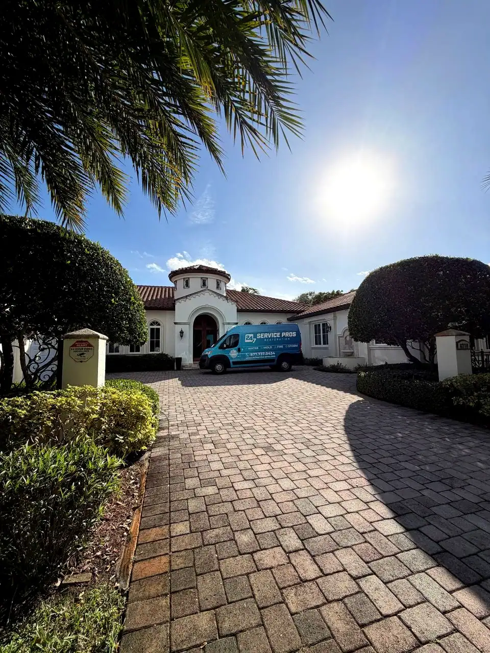 24/7 Service Pros service vehicle ready for emergency calls in Deerfield Beach, FL