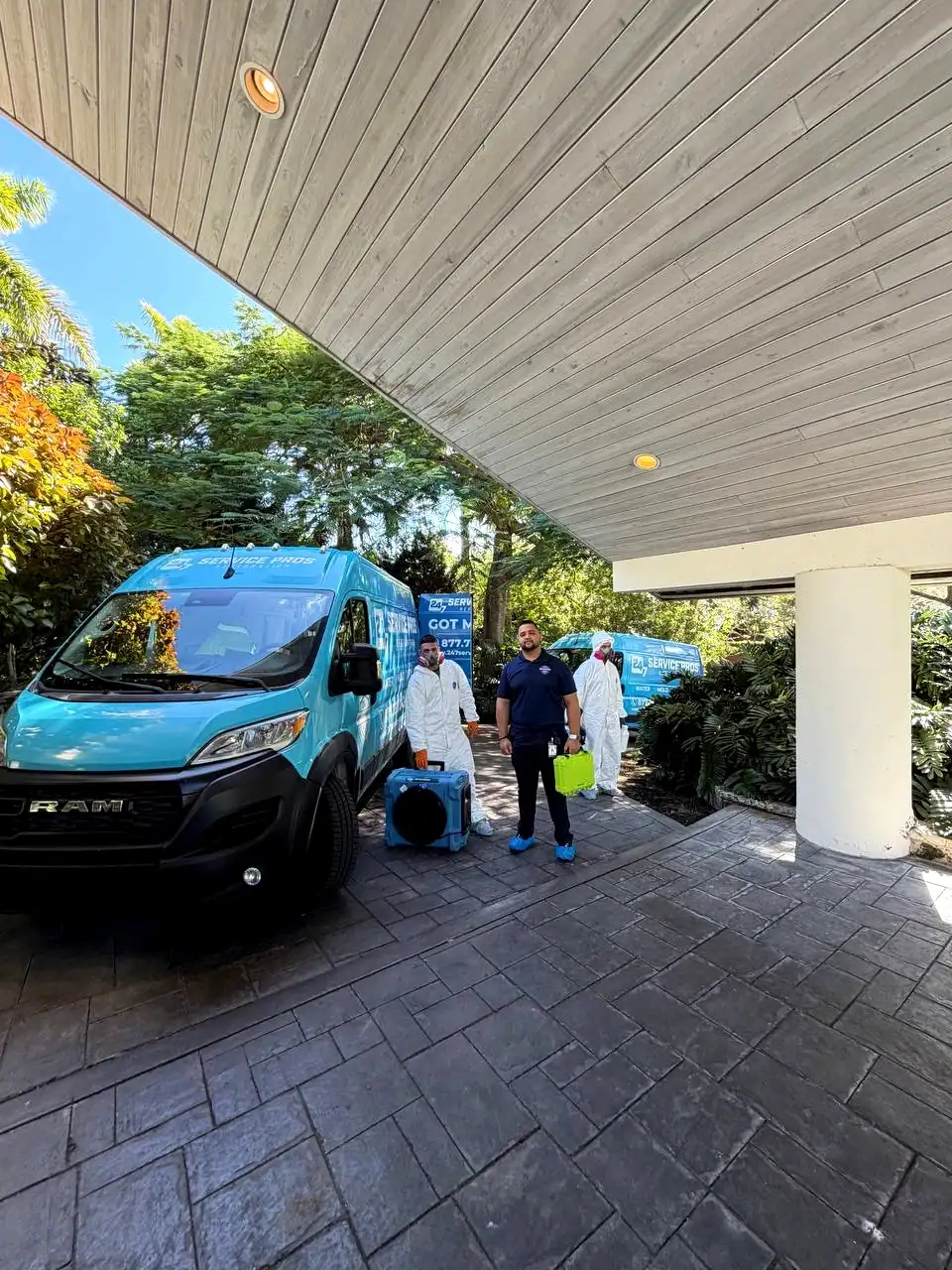 24/7 Service Pros service vehicle ready for emergency calls in Delray Beach, FL