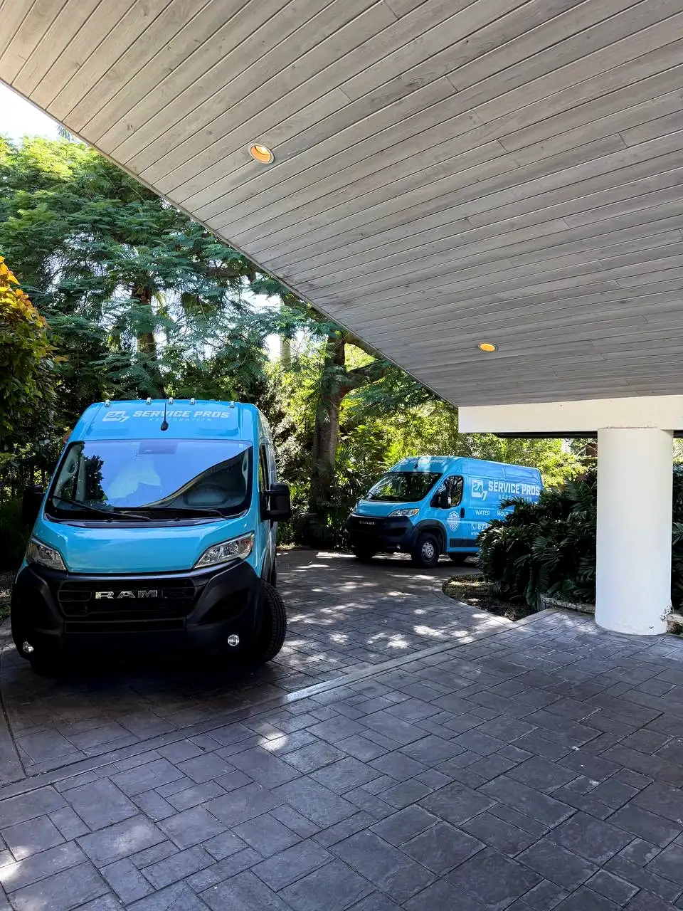 24/7 Service Pros service vehicle ready for emergency calls in Hialeah, FL