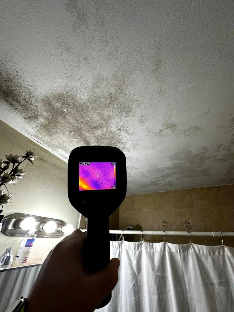 24/7 Service Pros technicians working on water damage and mold restoration in a Kendall property