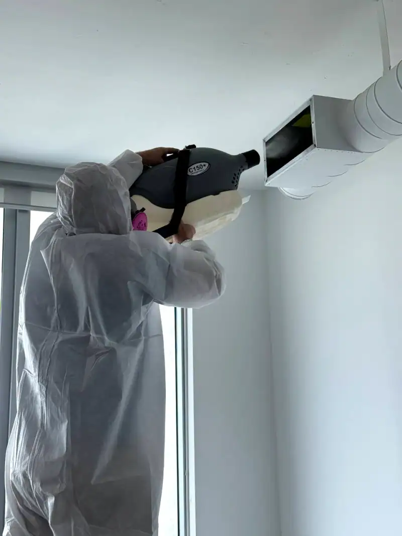 24/7 Service Pros technicians working on water damage restoration in Margate, FL