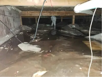 Signs of Water Leak in Crawl Space